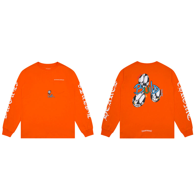 Chrome Hearts Long-Sleeve T-shirt Sweatshirt K8012